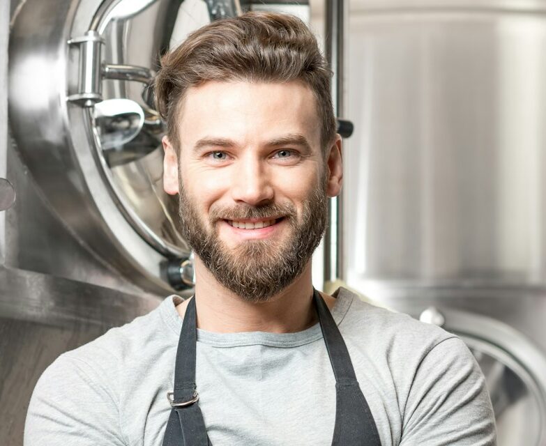 Brewer at the manufacture